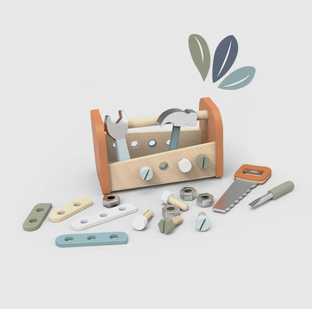 Little Builder’s Wooden Tool Bench