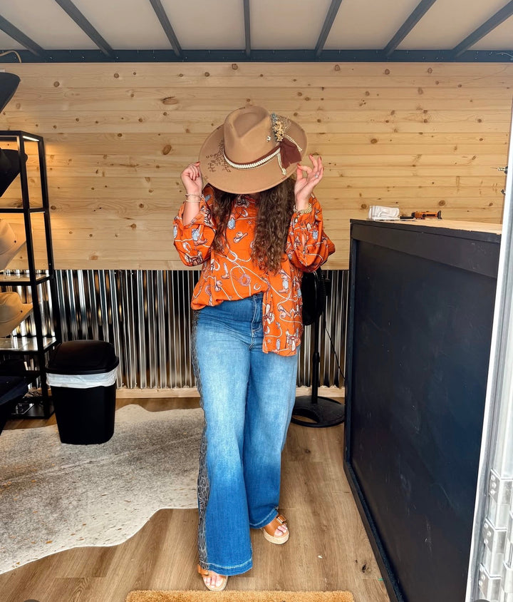 Wild Side Wide Leg Denim