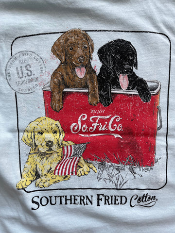 YOUTH Cooler Full of Lab Pups Tee