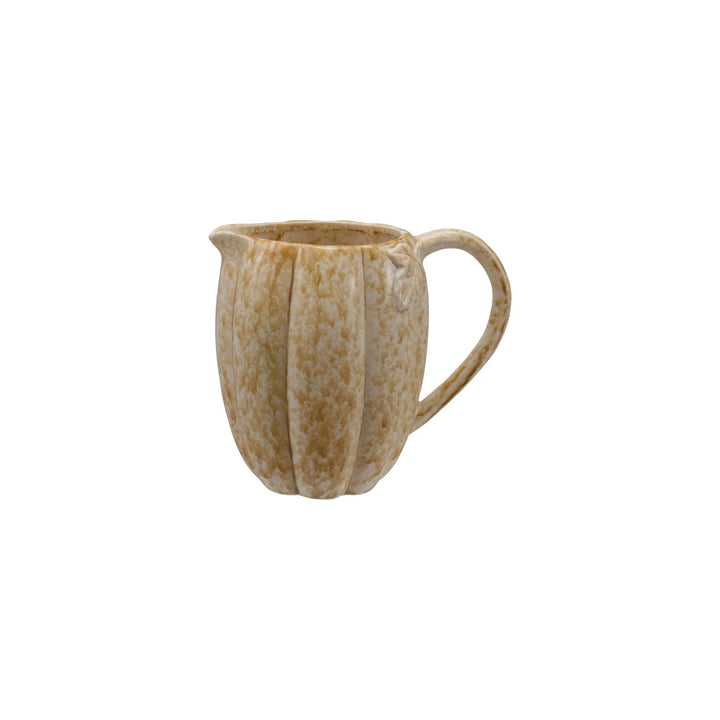 Harvest Pumpkin Stoneware Pitcher