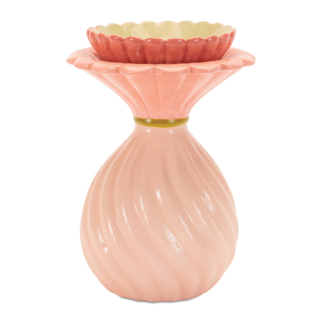 Blushing Petal Candle Holders