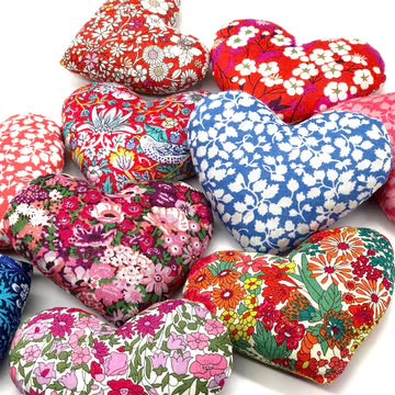 Liberty Lavender Heart Sachet