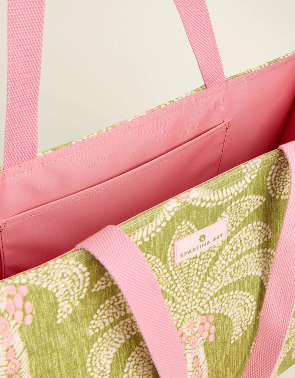 Market Tote Castillo Green Palms