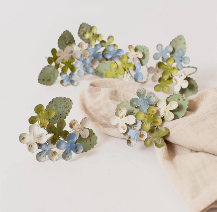 Dainty Hydrangea Napkin Ring
