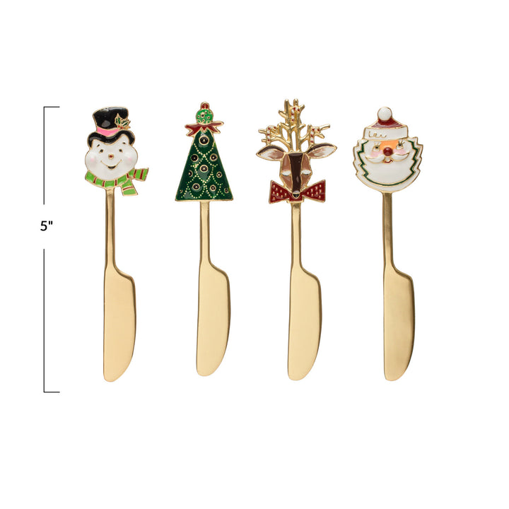 Holiday Cheer Spreader Knives