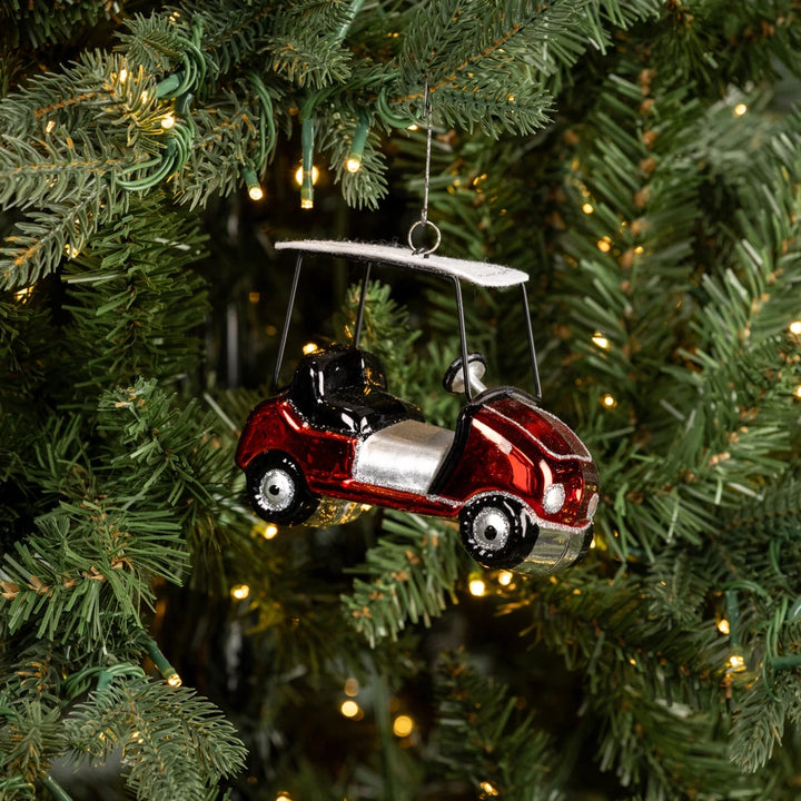Christmas Golf Cart Ornament