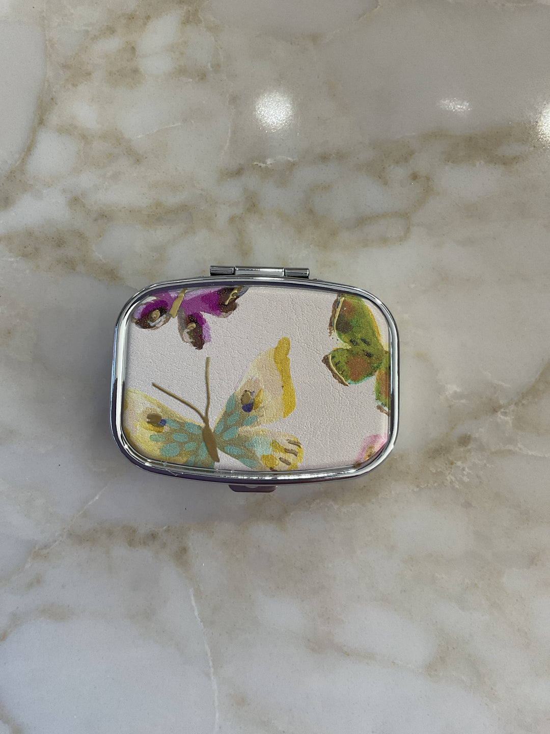 Elisabeth Hays Floral Pill Box
