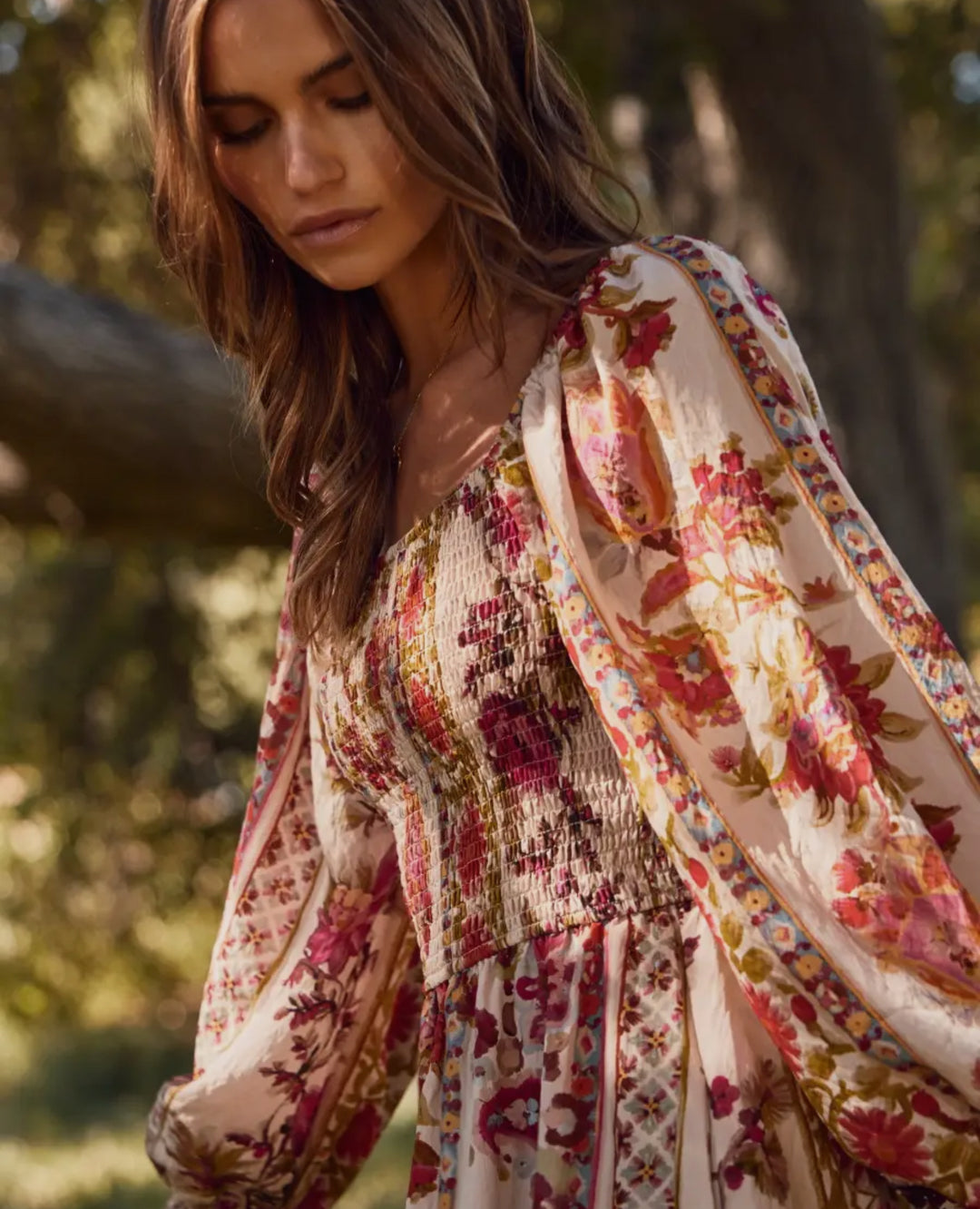 Meadowlight Smocked Maxi Dress