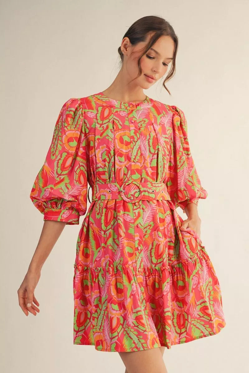 Sunlit Garden Party Dress