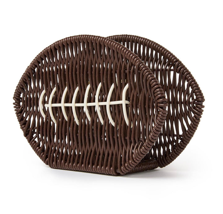Wicker Touchdown Napkin Holder