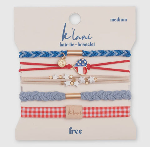Hair Tie Bracelet Set