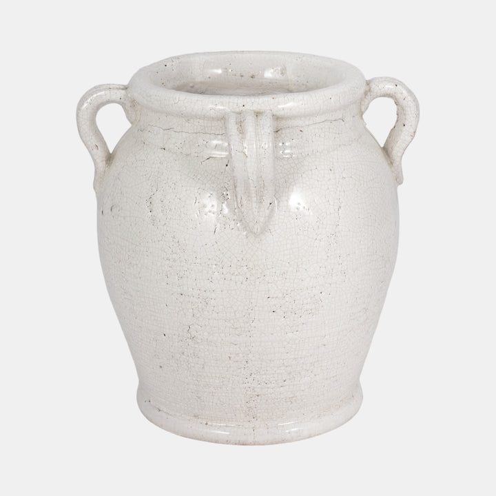 Calais Crackle Handle Pot