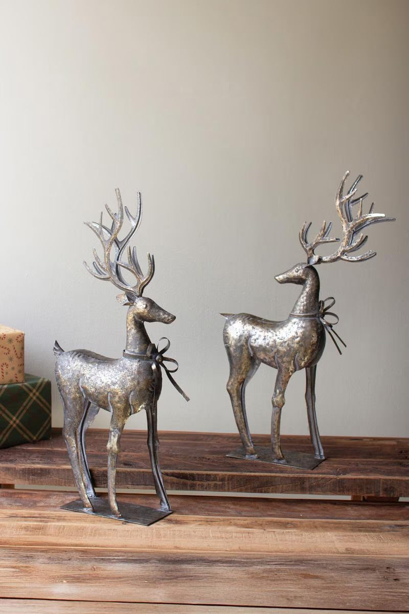 Heirloom Metal Reindeer