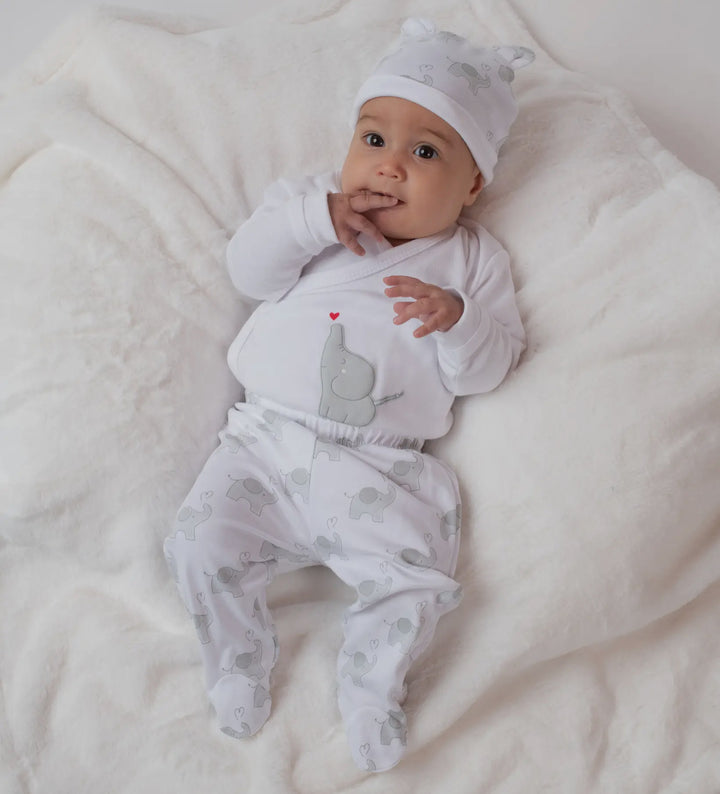 Sweet Dreams Elephant Layette Set