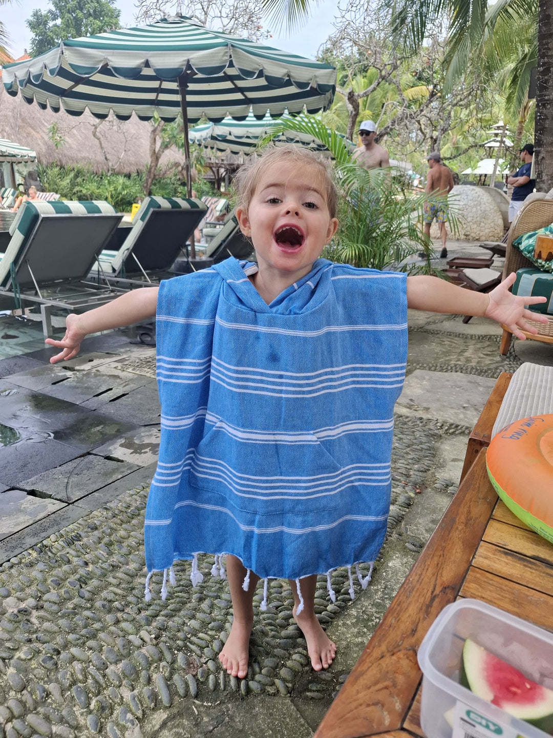 Little Tide Turkish Cotton Kids Poncho