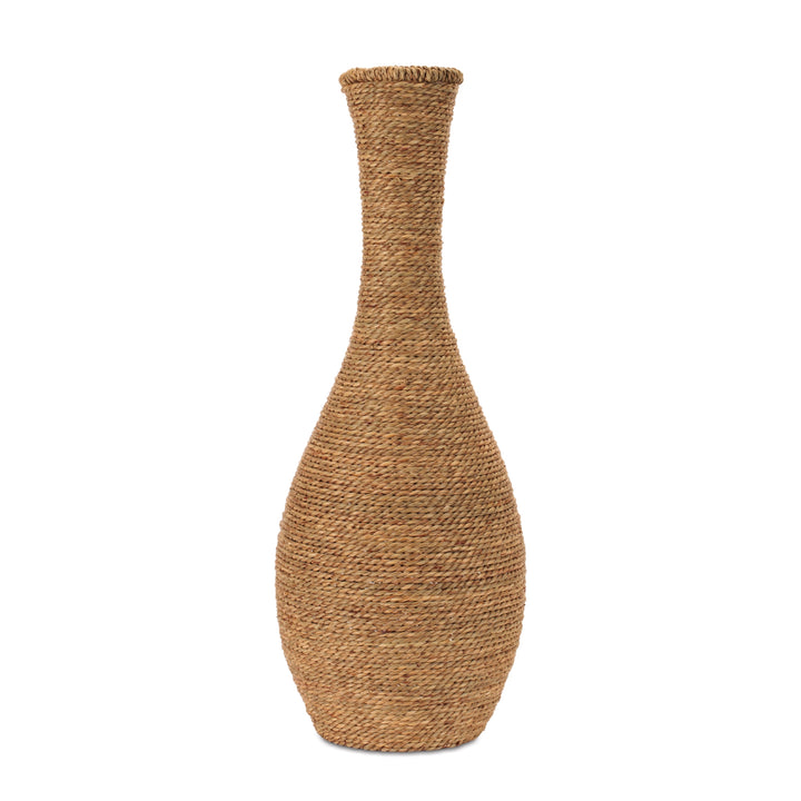 Seagrass Silhouette Floor Vase