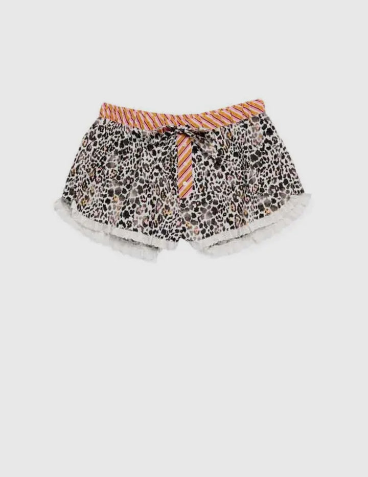Lazy Leopard Lounge Shorts