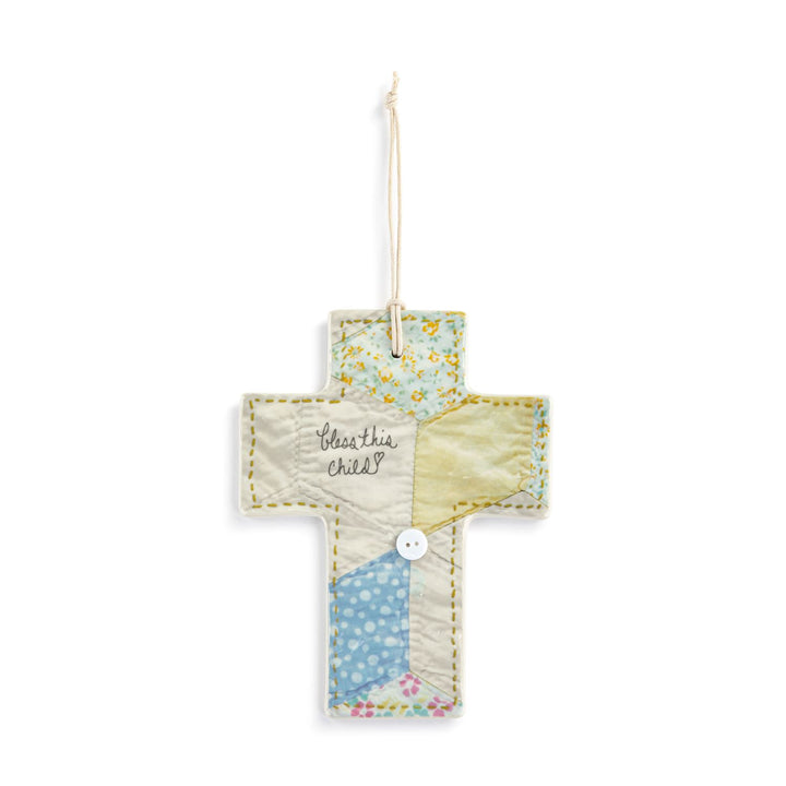 Patchwork Faith Wall Cross