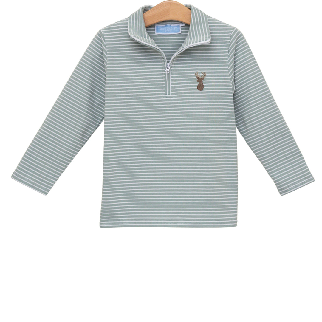 Heritage Buck Quarter-Zip Pullover