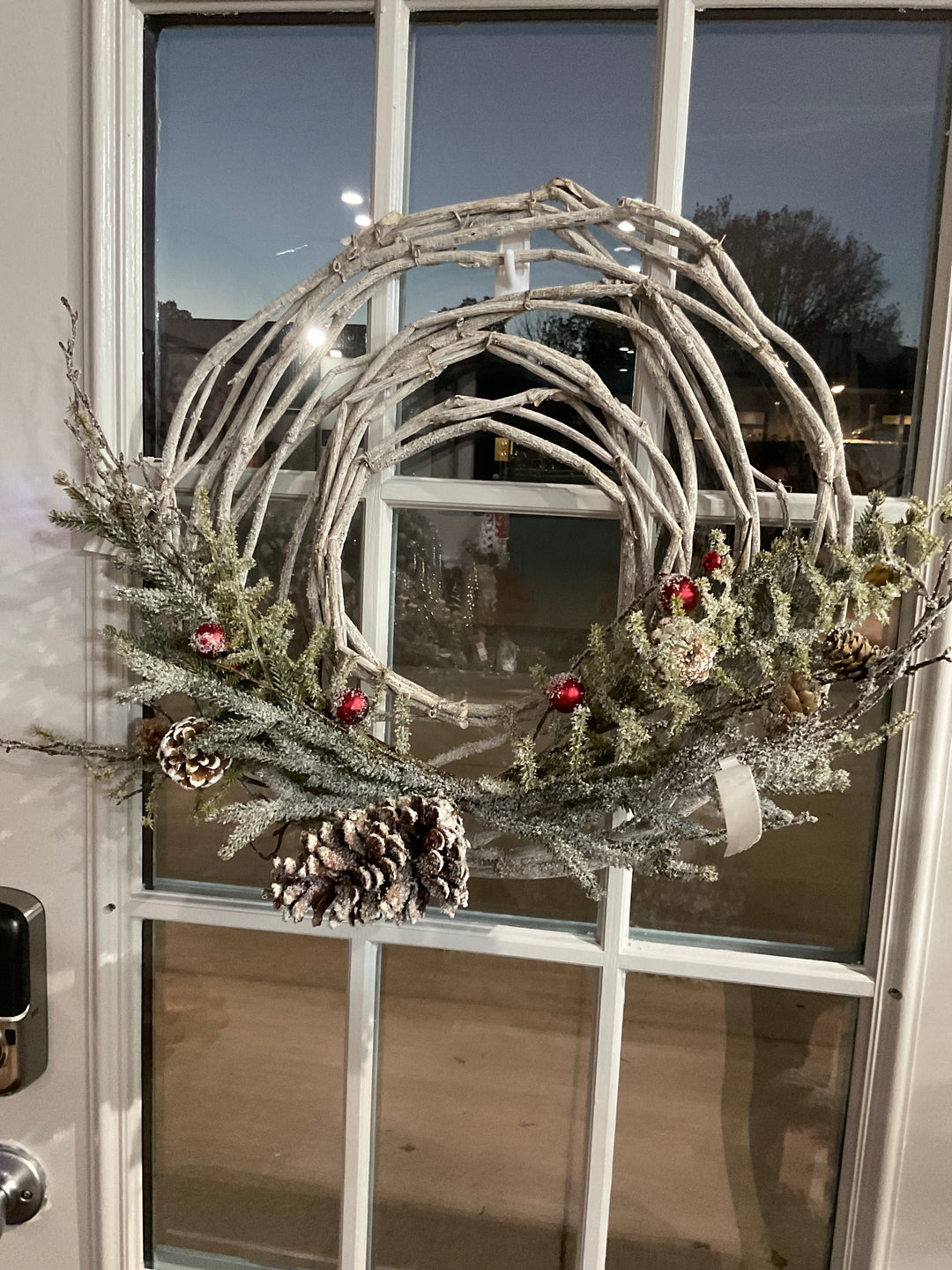 Sugared Pine Wreath