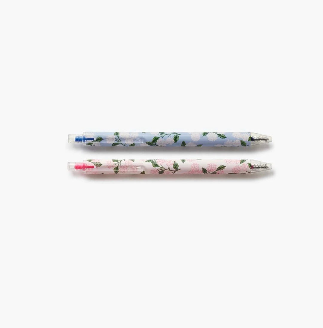 Hydrangea Garden Gel Pen Set