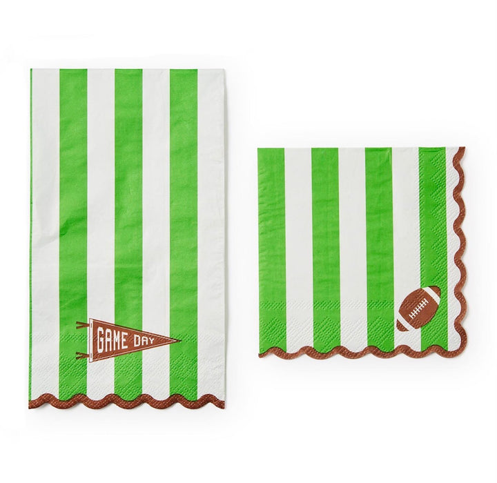 Touchdown Stripe Party Napkins