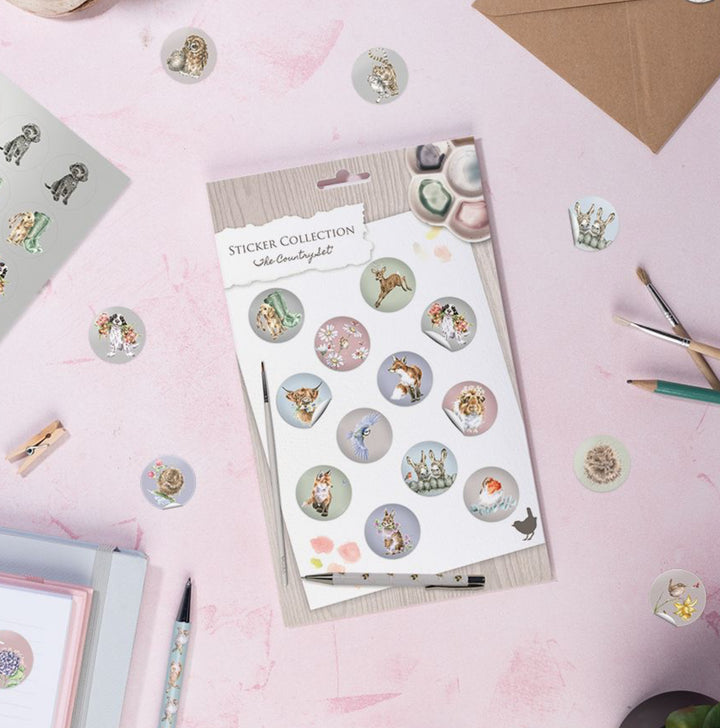 The Country Sticker Set
