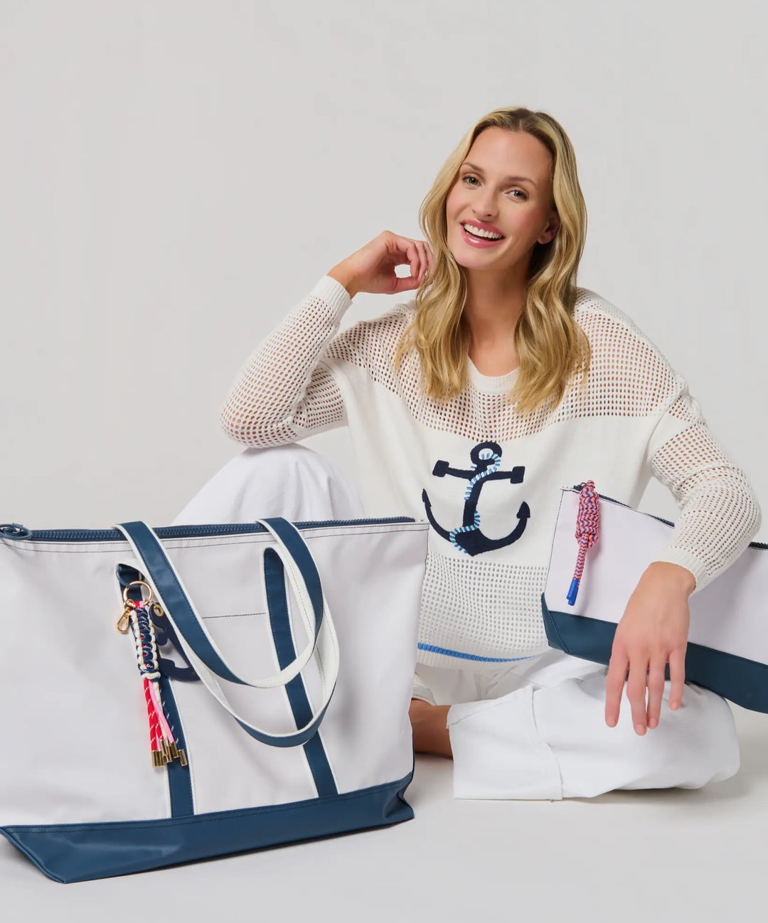 Neon Coast Water-Resistant Tote