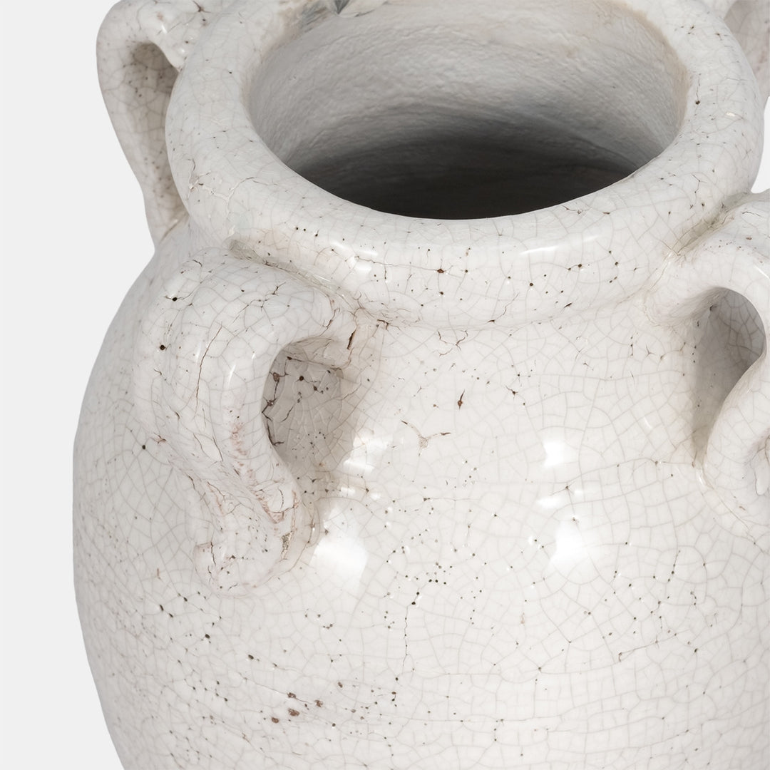 Calais Crackle Handle Pot