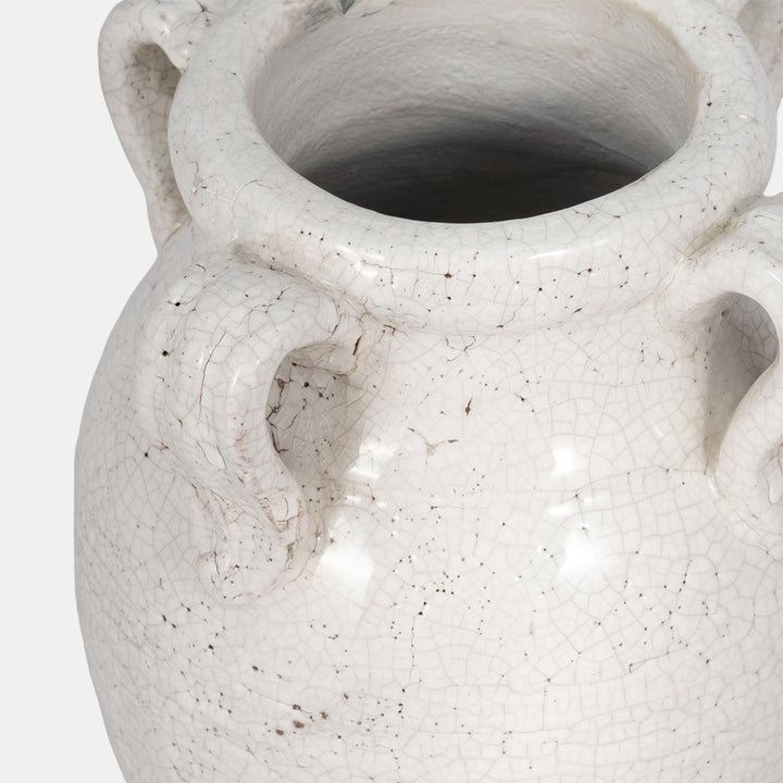 Calais Crackle Handle Pot