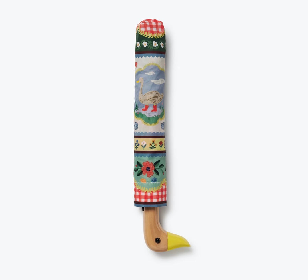 Countryside Charm Duck Handle Umbrella