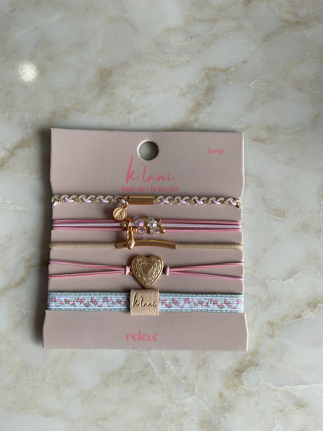 Hair Tie Bracelet Set