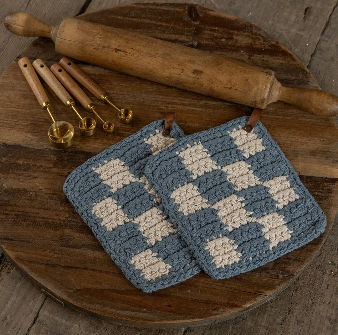 Classic Knit Pot Holder