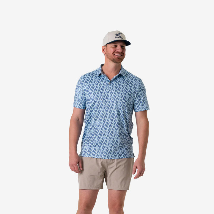 Performance Polo – Blue Lavender