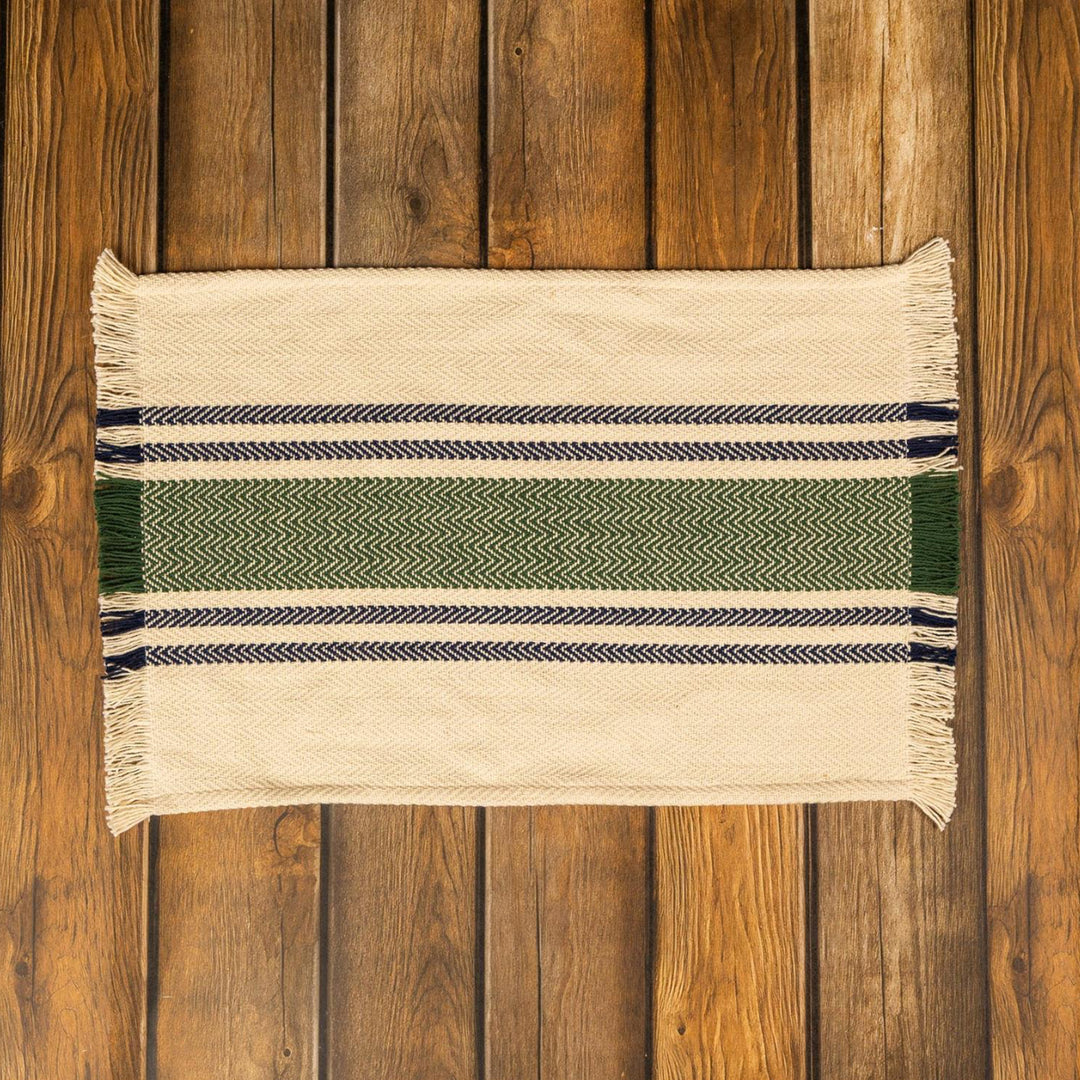 Classic Stripe Woven Placemat