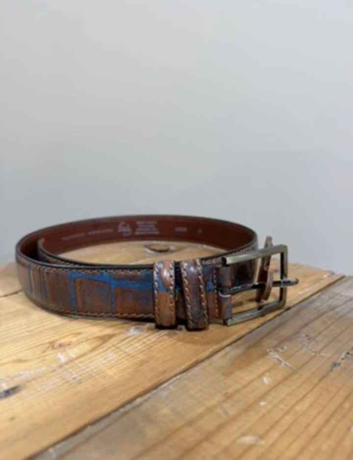 Blue Ridge Distressed Leather Belt