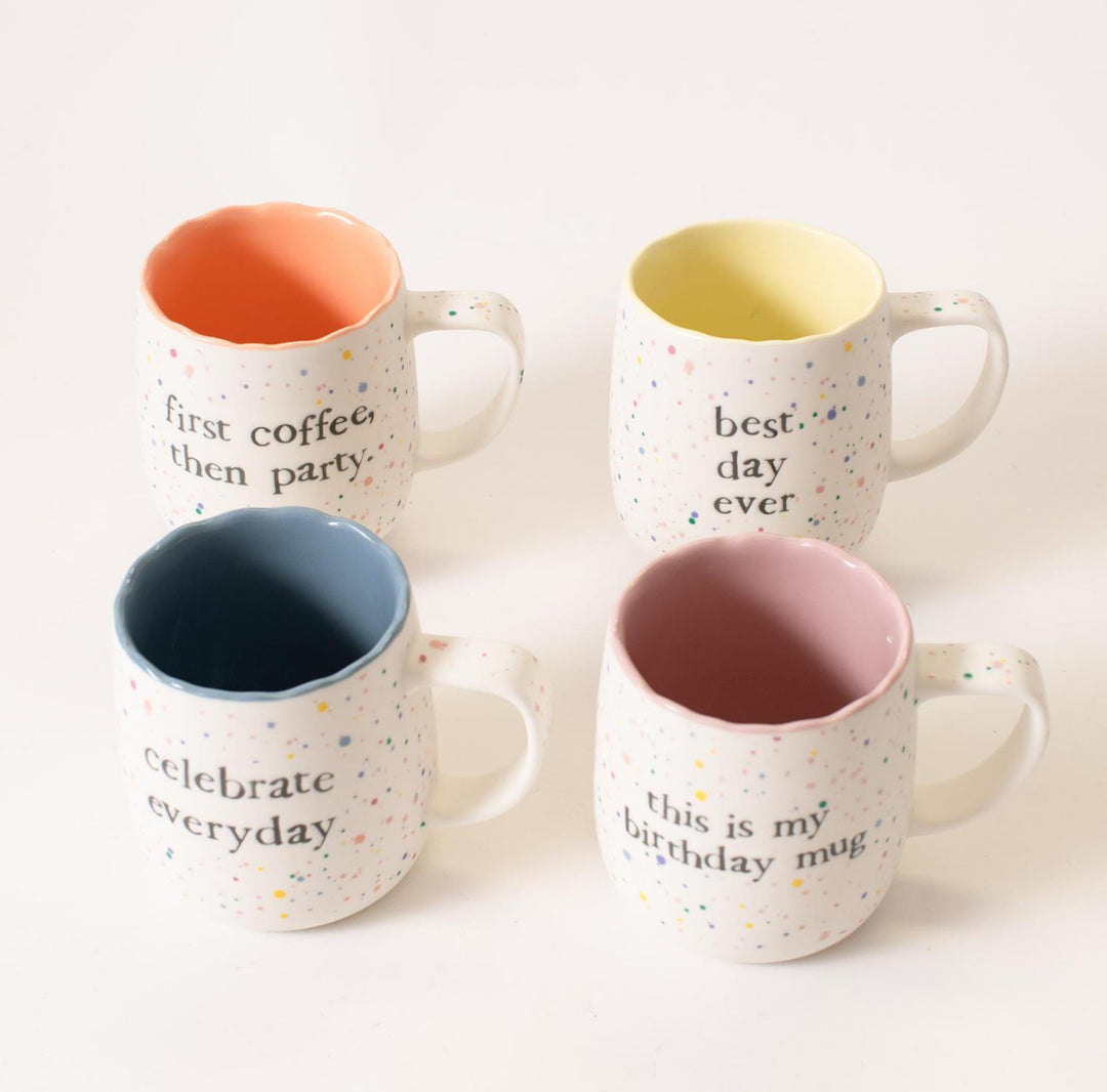 Celebrate Sentiment Mugs