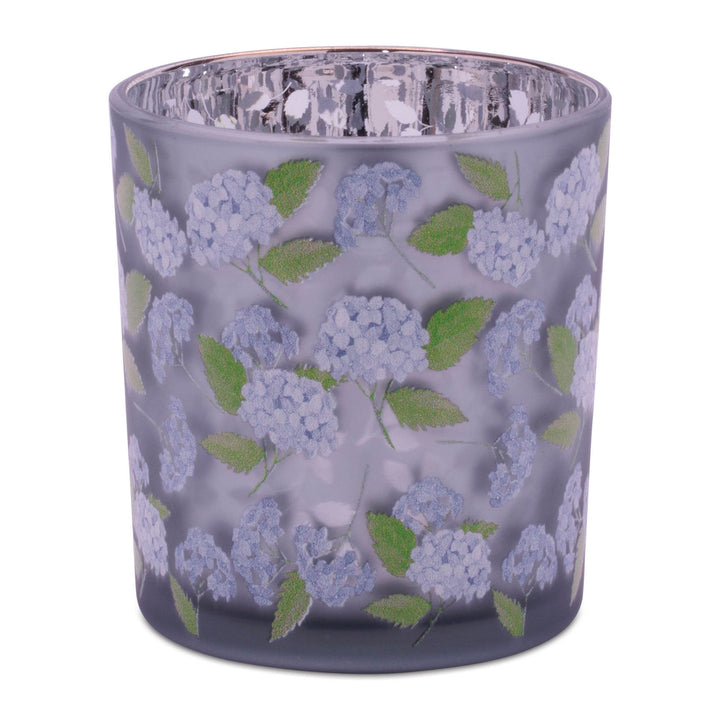 Hydrangea Glow Glass Votive