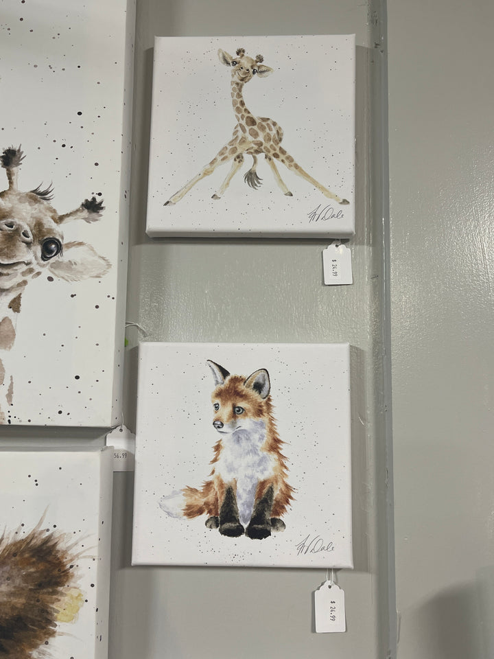 8” Square Canvas Print