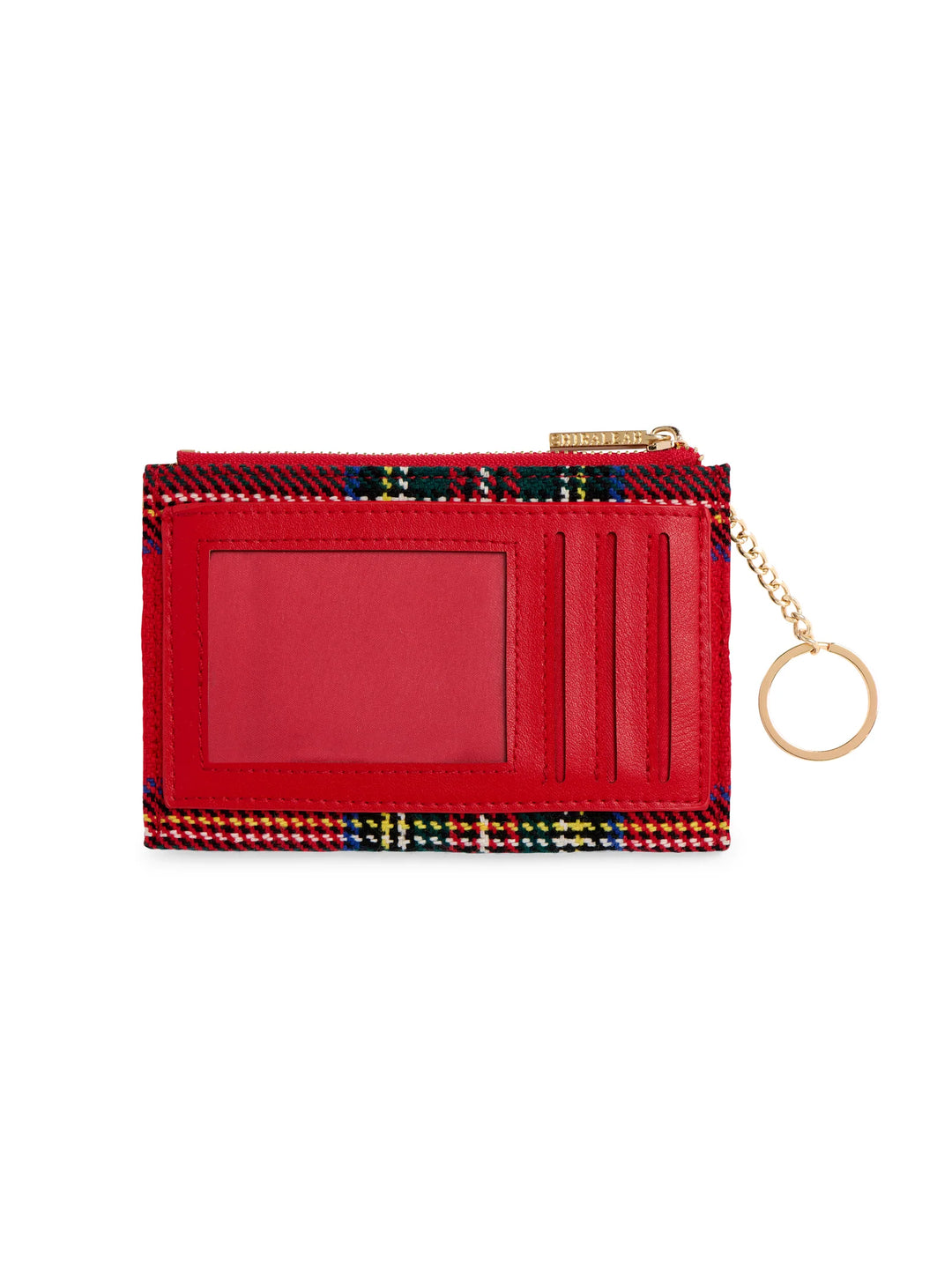 Tartan Plaid Card Wallet