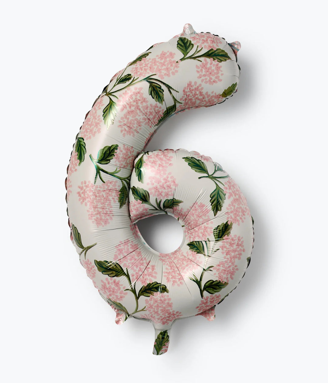 Blush Hydrangea Number Balloon Collection