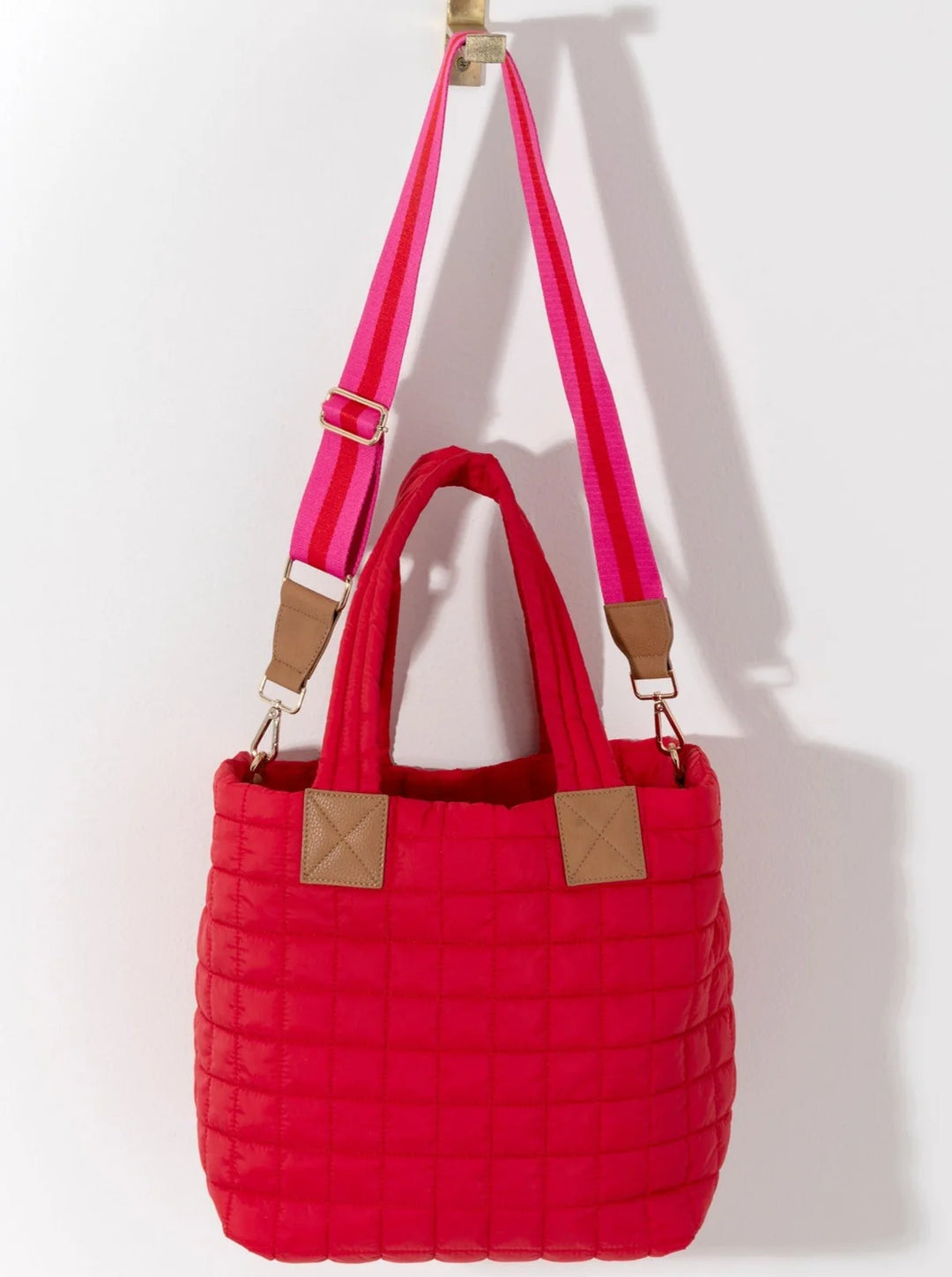 Ezra Tote in Red