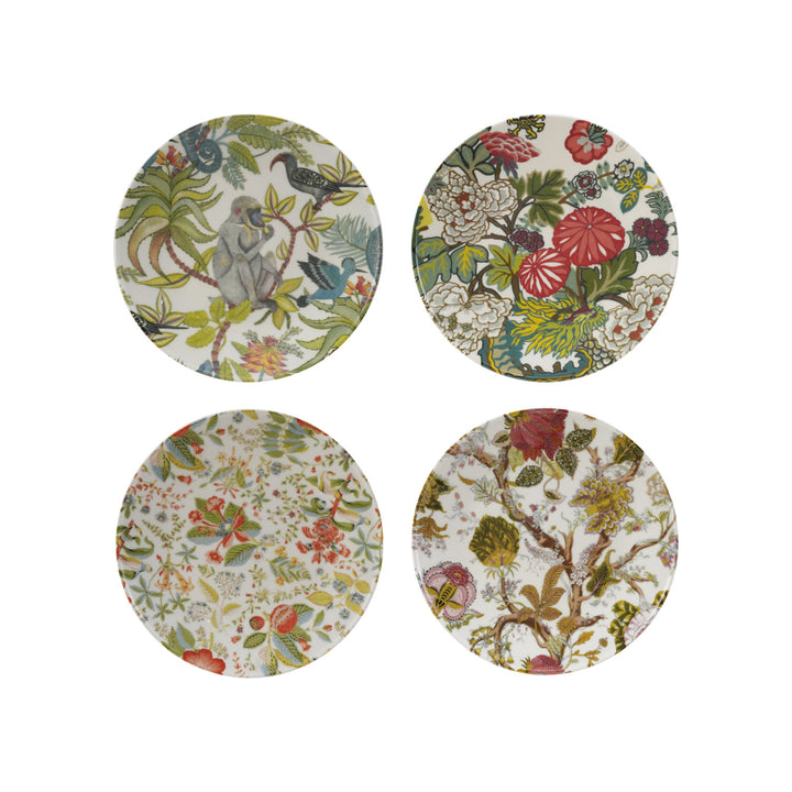 Garden Story Printed Stoneware Plate