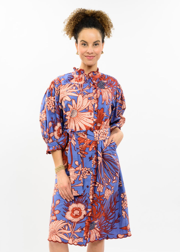 The Marielle Floral Shirt Dress