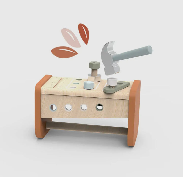 Little Builder’s Wooden Tool Bench