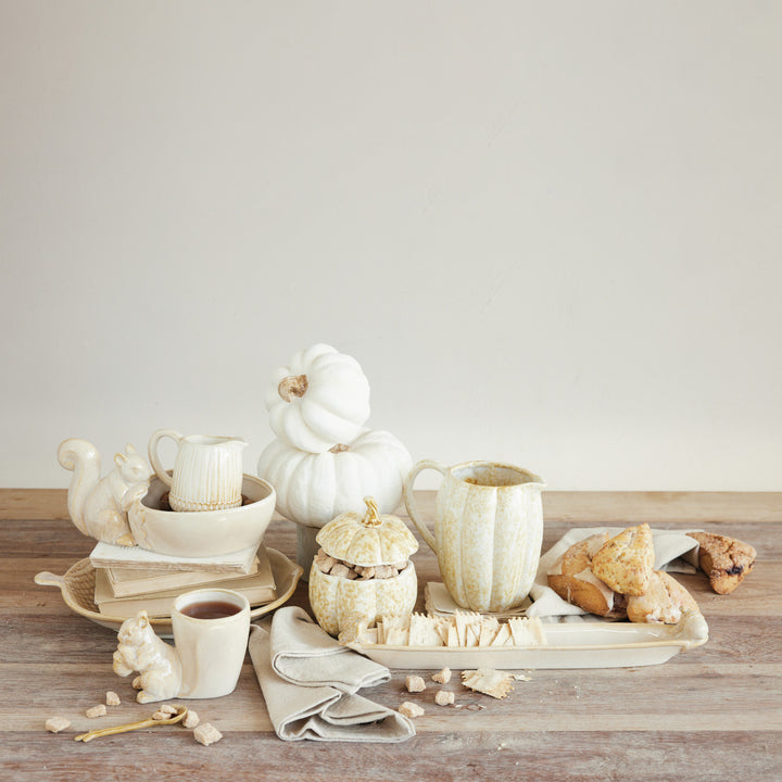 Harvest Acorn Stoneware Olive Dish