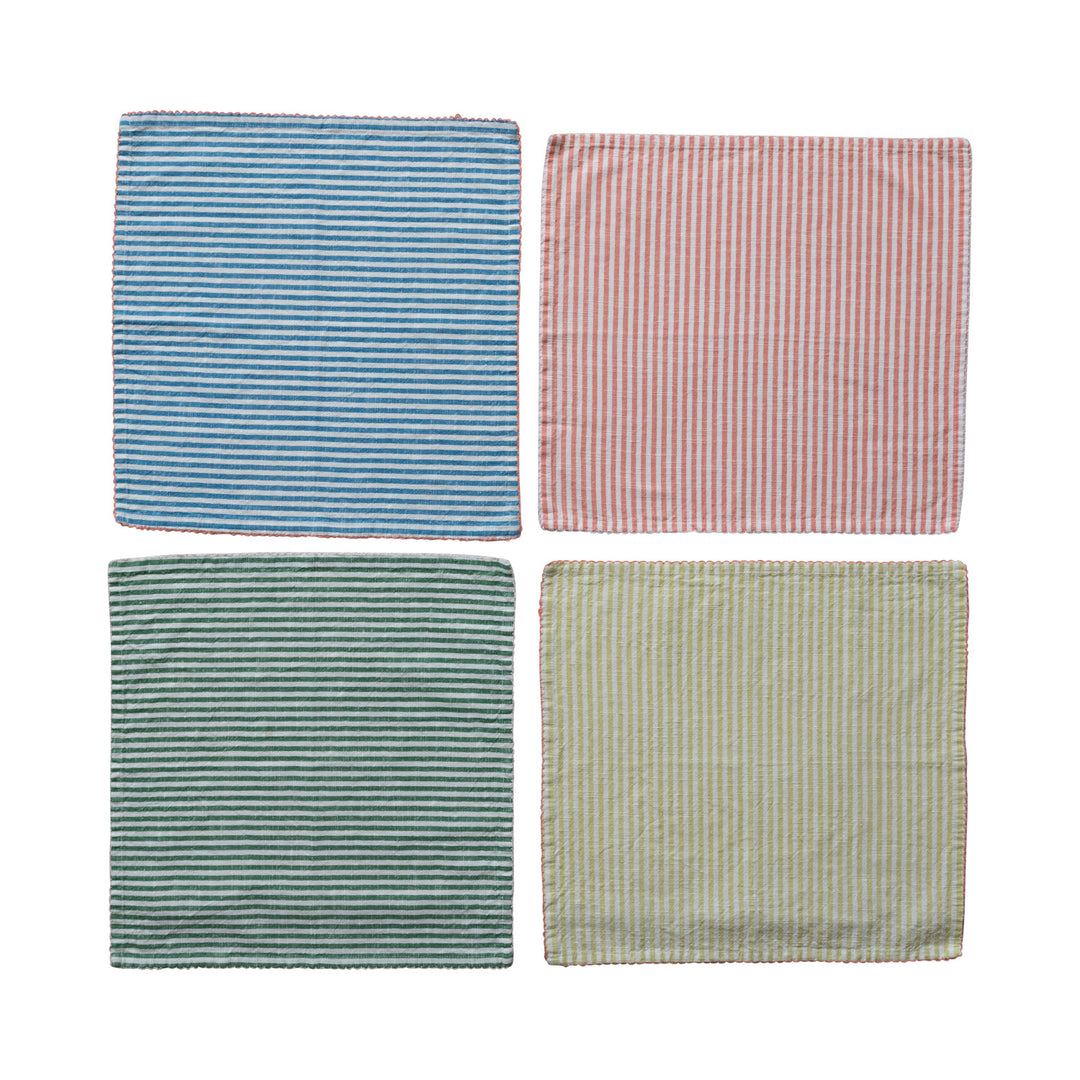 Lake Stripe Cotton Napkin