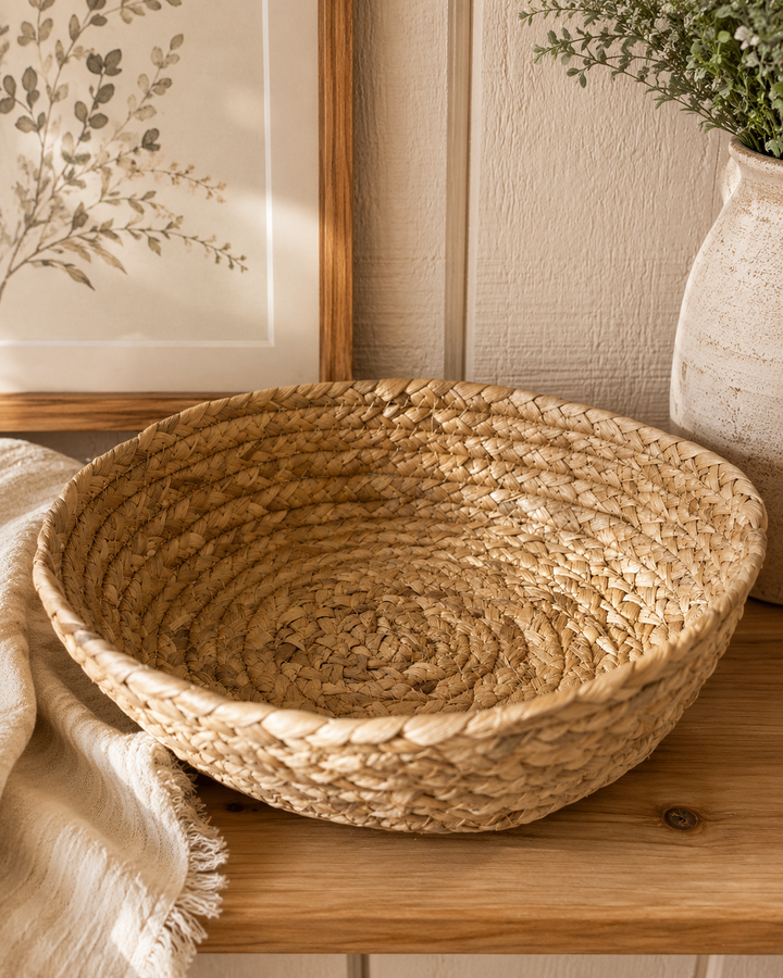 Woven Harvest Basket