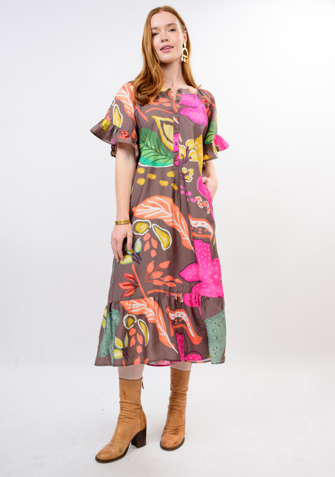 Wildflower Weekend Midi Dress