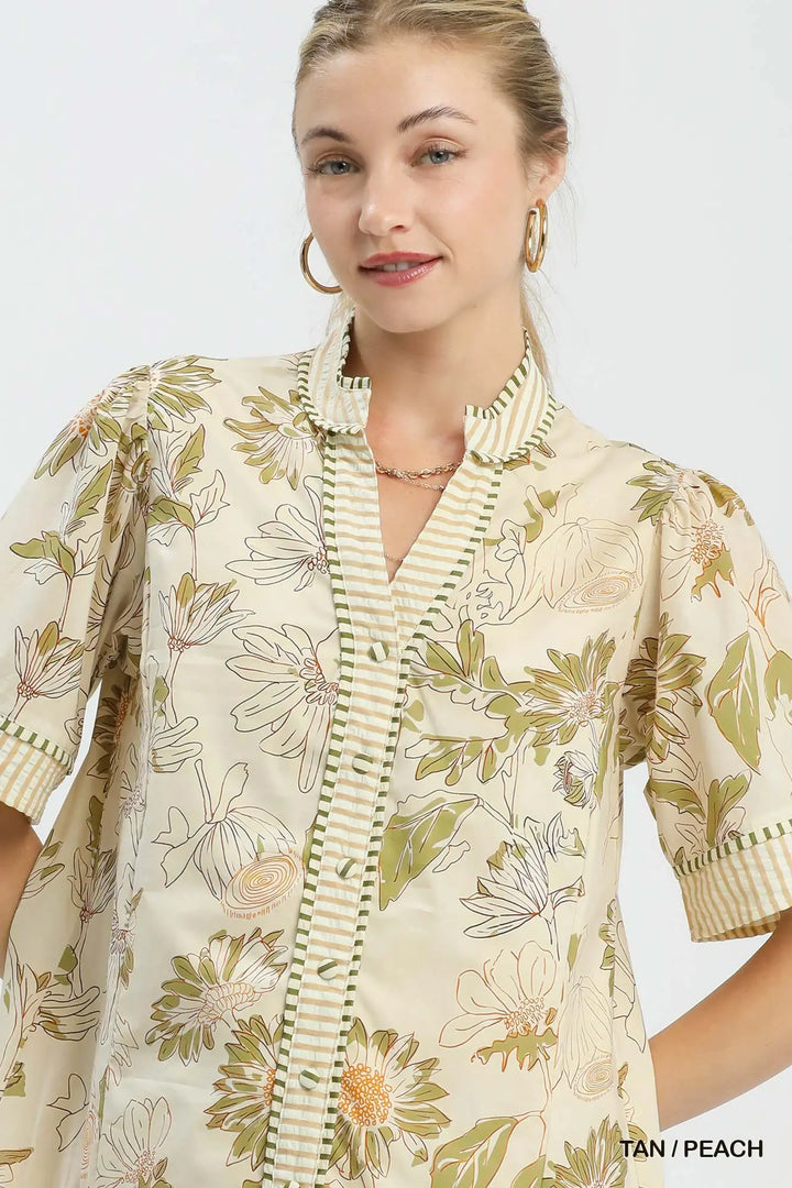 Meadow Bloom Tiered Dress